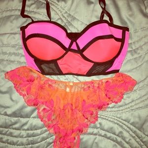 2 Bras 1 Bralette 1 panty for $25 Summer Package